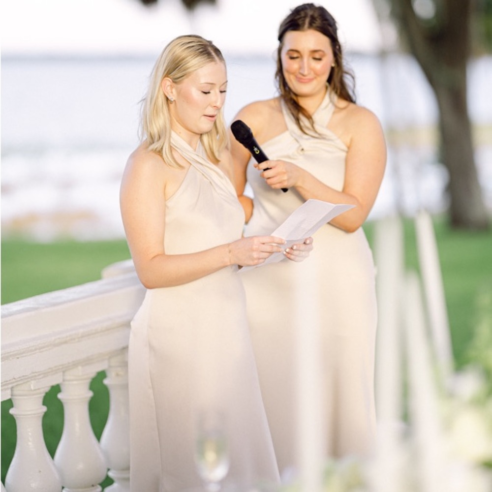 BHLDN Ruby Satin Charmeuse Dress